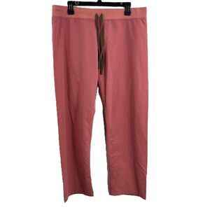 FIGS Pink‎ Casual Drawstring Scrub Pants Healthcare Uniform Drawstring Large